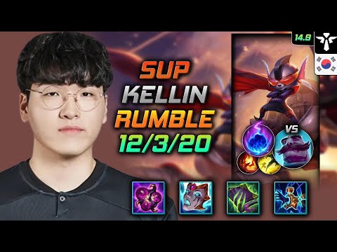 Rumble Support Build Kellin Zaz'Zak's Realmspike Arcane Comet - LOL KR Master Patch 14.9