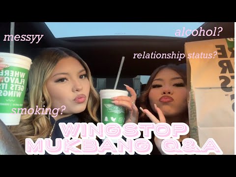 Q&A mukbang with my little sister | Analeigha Nguyen