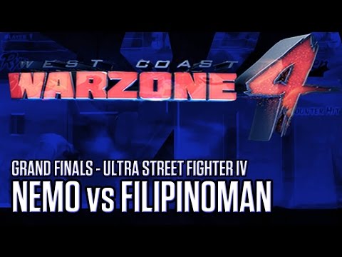 BE.Nemo (Rolento) vs. Filipinoman (Rose/Poison) GRAND FINALS - West Coast Warzone 4 - Ultra SF4
