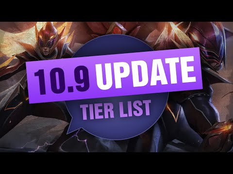UPDATED Mobalytics Patch 10.9 Low Elo Tier List New OP Champions and Q&A - League of Legends