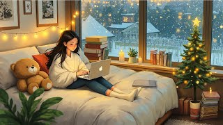 Warm Winter Study Sessions ❄️ A Playlist Chill Lofi for Relax / Study / Sleep ~ Winter Lofi