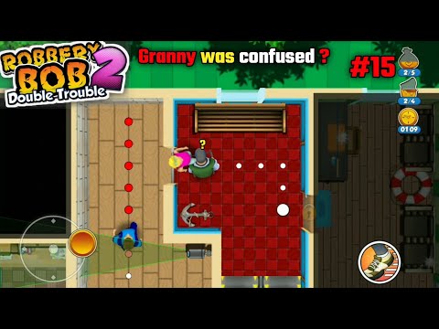 Robbery Bob 2 Seagull Bay Level 19 with 3-stars (Android/ IOS) walkthrough #15