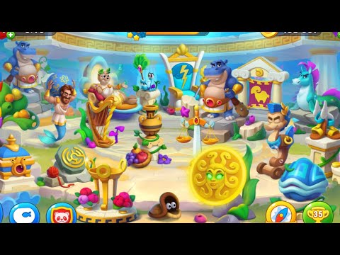 Fishdom: Heroic Olympus Aquarium - Thematic Decorations