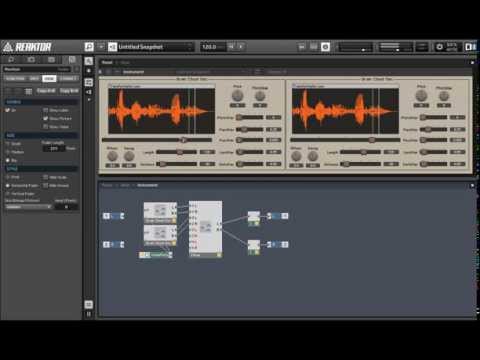 Dual Granular Synthesis Reaktor
