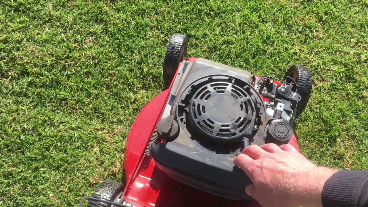 rover self propelled mower repair