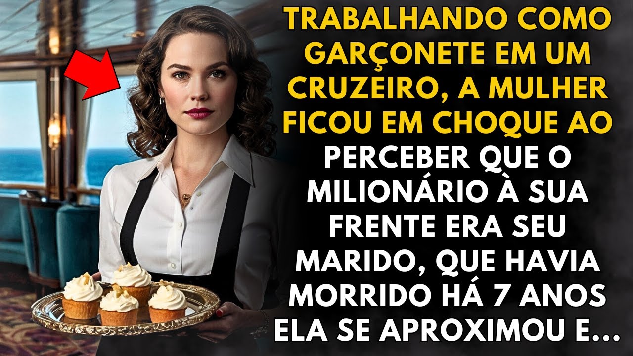 A garçonete ficou paralisada ao ver que o milionário era seu marido, que morreu há 7 anos...