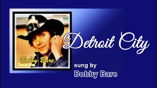 Detroit City /Bobby  Bare (with Lyrics &amp; 가사 해석, 1963)