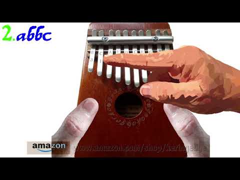 How to Play All Through the Night on a Kalimba with Ten Keys