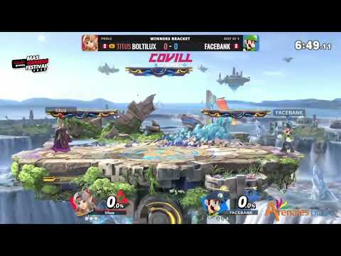 SAU12: Singles Pools - TITUS| Boltilux (Zelda) Vs. FACEBANK (Luigi)
