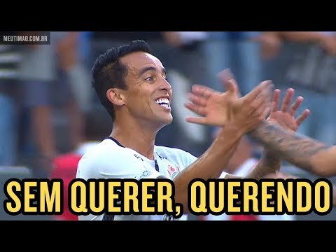 Corinthians 2x2 Atlético-MG - Gol de falta do Jadson - 26/11/2017
