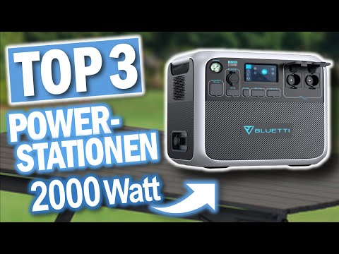 Beste POWERSTATIONEN 2000Wh | Top 3 2000Wh Powerstationen 2025