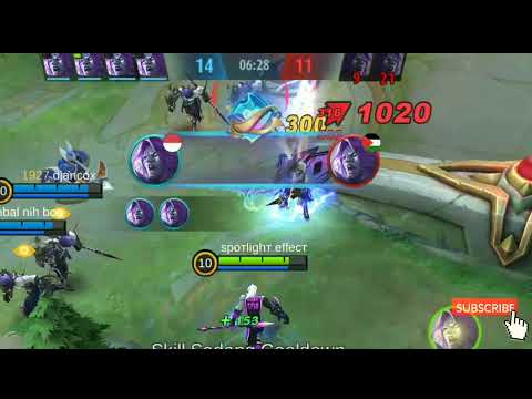MOSKOV GAMEPLAY ADU TOMBAK #moba