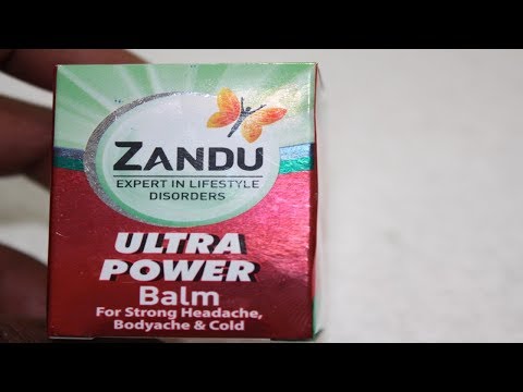 Zandu ultra power balm review