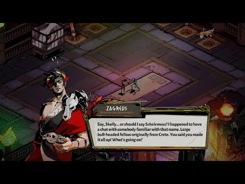 Hades Hilarious Skelly Scene