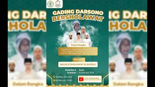 Download lagu 🔴LIVE|| GADING DARSONO BERSHOLAWAT - MAJELIS SHOLAWAT ALBA  16 FEBRUARI 2026 mp3
