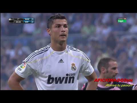 Primer y último gol de Cristiano Ronaldo en el Real Madrid