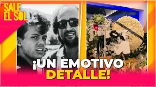 Luis Miguel se DESPIDIÓ de Pedro Torres con una GRAN CORONA de rosas | Sale el Sol