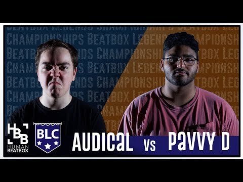 Top 16 | Audical vs PavvyD | Beatbox Legends Championships 2018