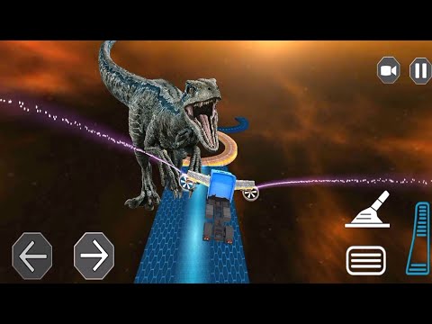 Mega ramp heavy truck driver | Oil tanker truck driving games #gaming #14