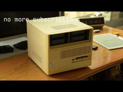 I built the perfect home server to quit all my subscriptions (72tb)