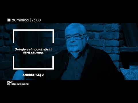 Andrei Pleşu: „Google este simbolul găsirii fără căutare” | Garantat 100%, pe TVR1
