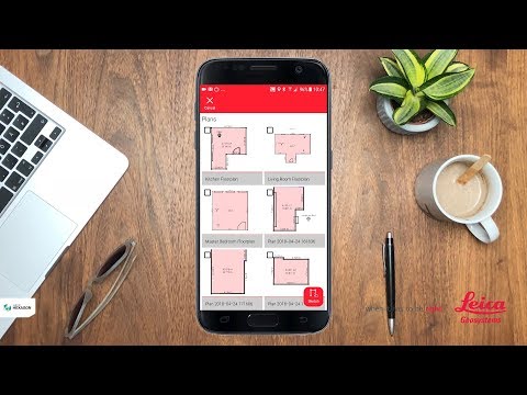 Leica DISTO™ Plan App - How to use the Organiser