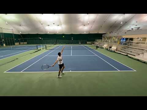 NTRP 3.5 Play - Working on aggressiveness & service return