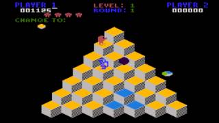 Q*Bert for the Atari 8-bit family