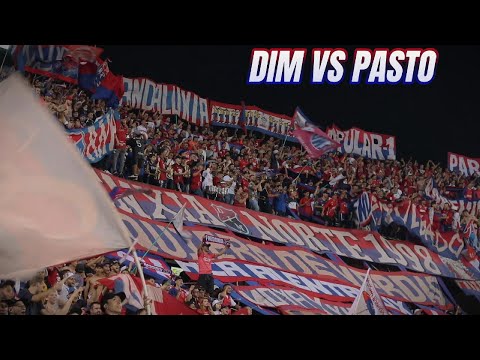 "MEDELLIN VS PASTO / Liga Betplay 2024-1" Barra: Rexixtenxia Norte &bull; Club: Independiente Medellín