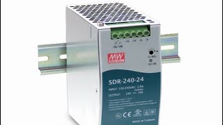 Mean Well SDR-240-24 Zdroj na DIN 240W 24V