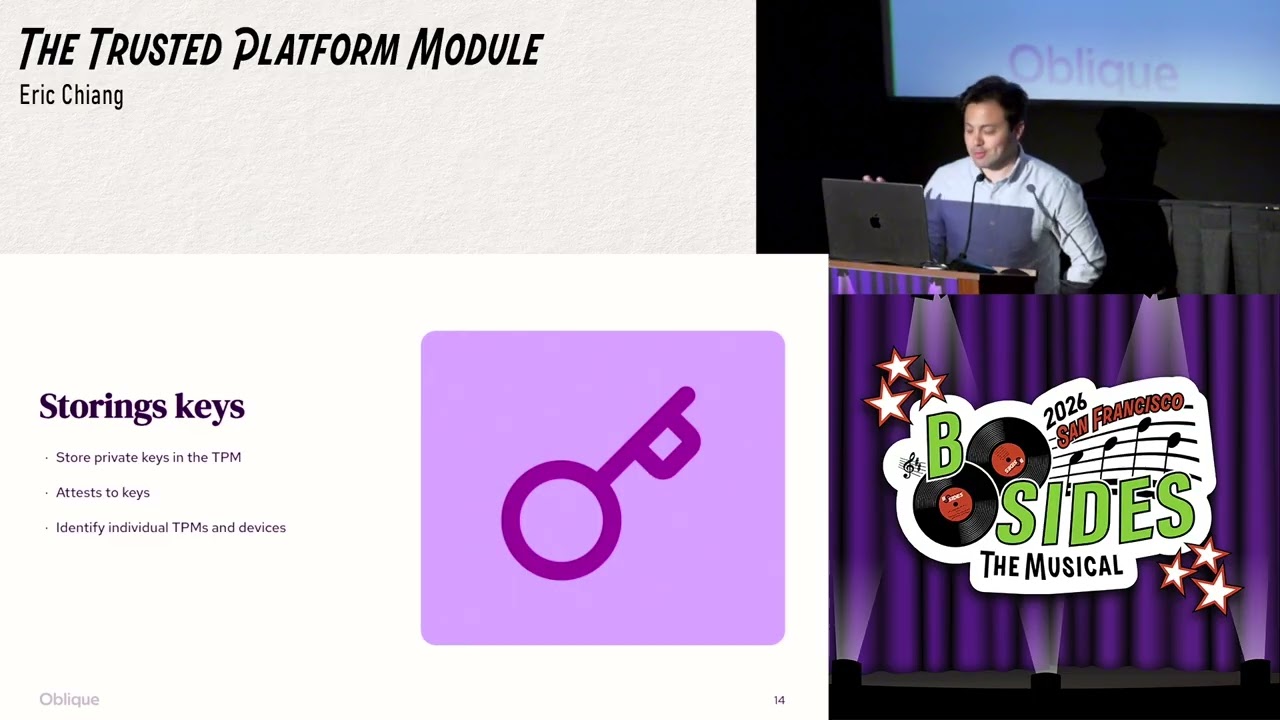 BSidesSF 2026 - The Trusted Platform Module (Eric Chiang)