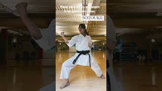 Karate 4 blocks  Age Uke | Soto Uke | Uchi Uke | Syutou Uke | by beautiful Karate girl Ahmed Karate