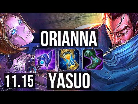 ORIANNA vs YASUO (MID) | 7/1/10, 900+ games, 800K mastery | KR Diamond | v11.15