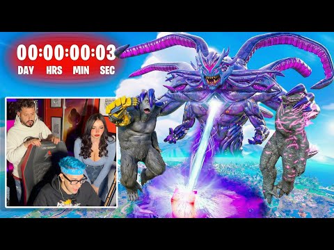 TEKNOYD, SABRINA, CHERRY e ALVEYAC REAGISCONO all'EVENTO del CAPITOLO 7 di FORTNITE dalla GAMES WEEK