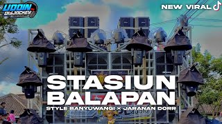 Download lagu DJ STASIUN BALAPAN • Style Banyuwangi × Jaranan Dorr • Remix UDDIN DISCJOCKEY mp3