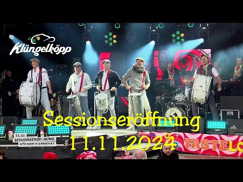 Klüngelköpp - Sessionseröffnung Kölner Karneval 11.11.2024