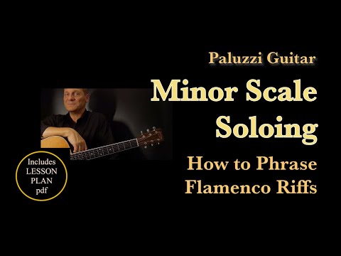 Minor Scale Soloing Guitar Lesson for Beginners [How to Phrase Flamenco Riffs]