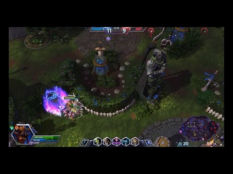 Heroes Of The Storm Zagara Nydus Worm game play Quick teleport to get mercs
