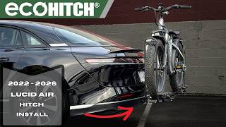 How to Install a Trailer Hitch on a 2022 - 2026 Lucid Air | EcoHitch® X5010S