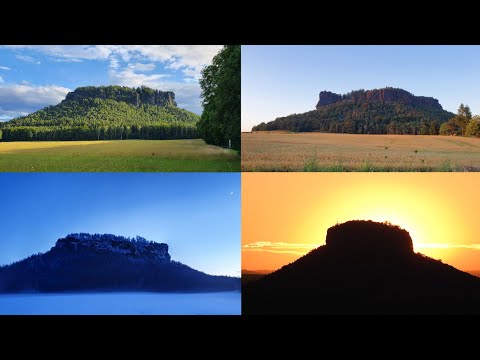 4 Seasons at  LILIENSTEIN  in 4 Jahreszeiten  - Sächsische Schweiz - Saxon Switzerland