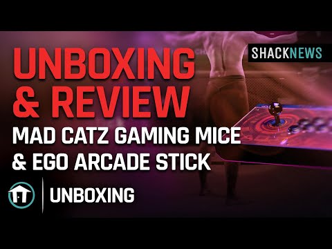 Unboxing & Review: Mad Catz Gaming Mice & EGO Arcade Stick