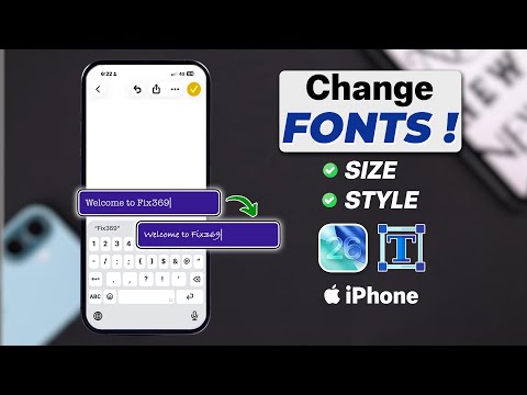 iOS 26 - How to Change Font Style on iPhone!