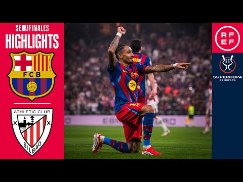Resumen #superSupercopa 2026 | Semifinal | FC Barcelona 5-0 Athletic Club