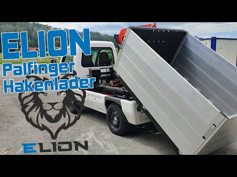 ELION T40-AA-A mit PALFINGER EURO-City Hakenlader