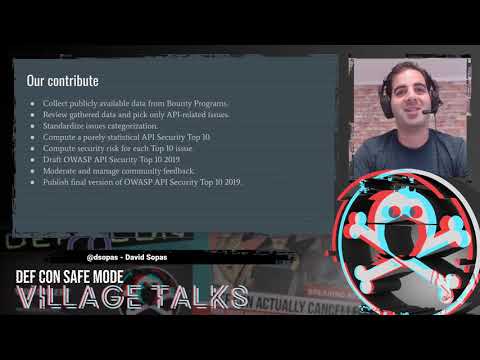 DEF CON Safe Mode AppSec Village - David Sopas, Paulo Silva - API inSecurity TOP 10
