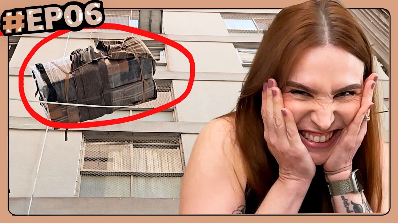 O DIA DA MUDANÇA CHEGOU E O APÊ NÃO TÁ PRONTO! EP06 | Lu Ferreira