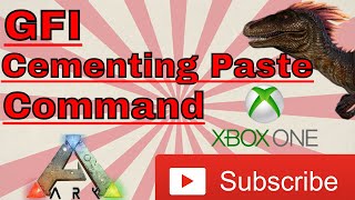 GFI Cementing Paste Command