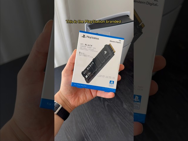 Vídeo relacionado con WD_BLACK SN850P SSD PS5, 4 TB M.2 2280, Licencia Oficial para Consolas Playstation 5 PS5, Velocidades hasta 7300 MB/s, PCIe NVMe SSD con Disipador Optimizado, SSD para Juegos internos, Negro