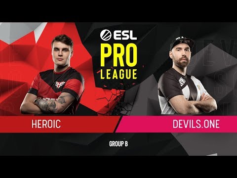CS:GO - Heroic vs. devils.one [Nuke] Map 3 - Group B - ESL Pro League Season 9 Europe