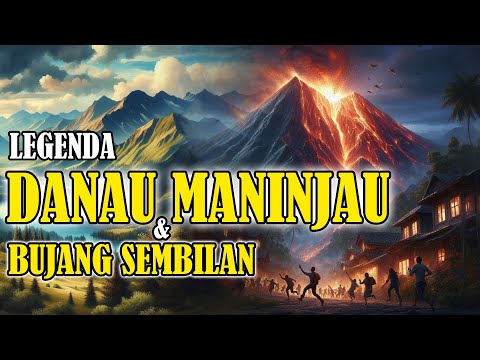 DANAU MANINJAU DAN BUJANG SEMBILAN | CERITA RAKYAT